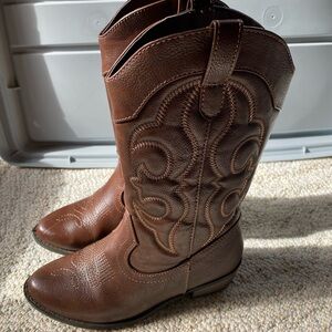 Cat & Jack Brown cowboy Boots